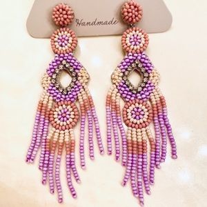 🌺🎉 HP🎉🌺 NWT Gorgeous Deepa Gurnani Beaded Chandeliers